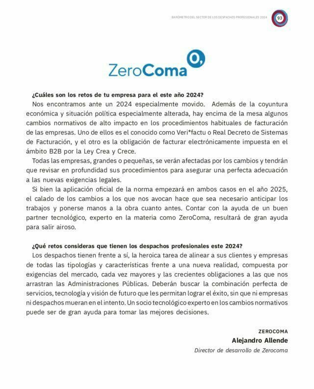 Retos despachos profesionales