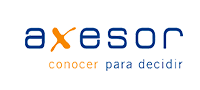 Axesor Logo de Axesor, cliente de ZeroComa
